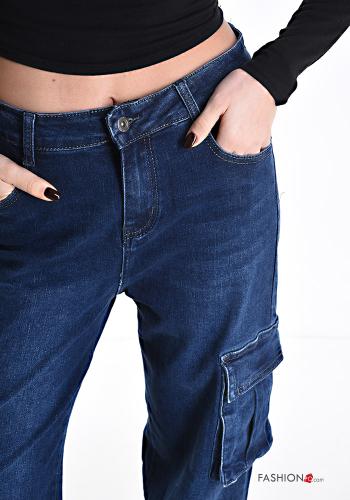 Jeans in Cotone con tasche - ph 4