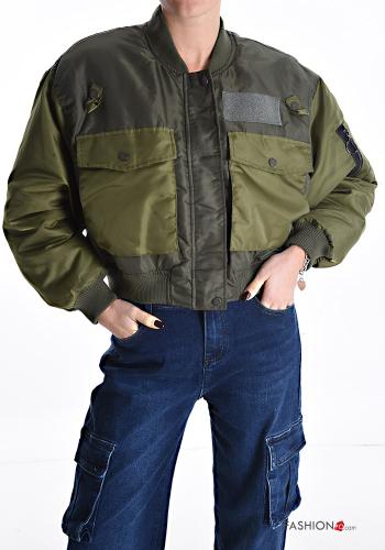 Bomberjacke mit Taschen mit Reißverschluss - ph 1