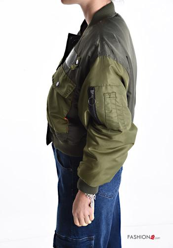 Bomberjacke mit Taschen mit Reißverschluss - ph 3