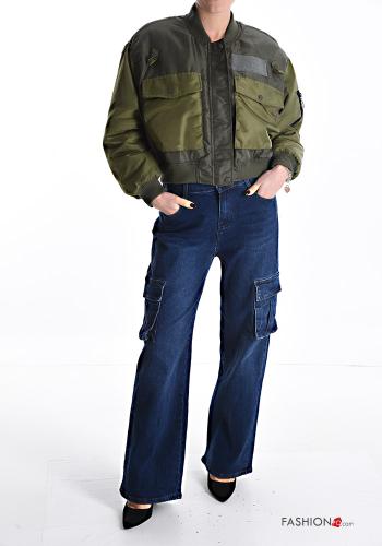 Bomberjacke mit Taschen mit Reißverschluss - ph 5