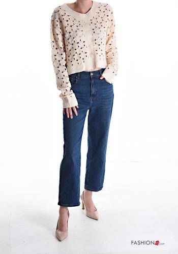 Cardigan girocollo con bottoni - ph 5