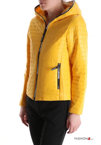 Daunenjacke mit Taschen mit Kapuze mit Reißverschluss - ph 3