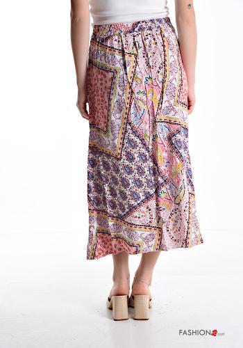 Paisley Muster Rock mit Schleife mit gummizug - ph 2