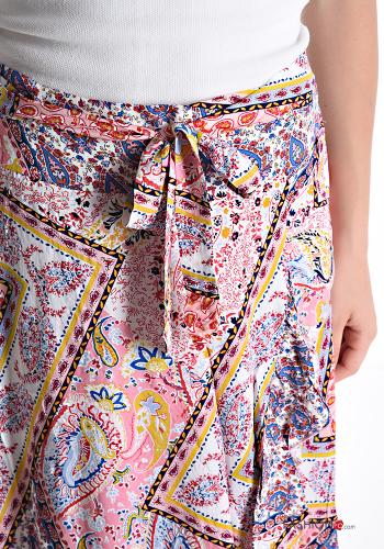 Paisley Muster Rock mit Schleife mit gummizug - ph 4