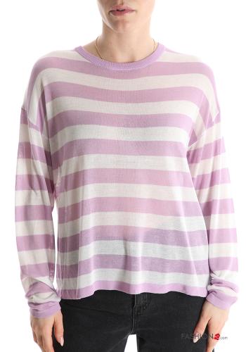 Striped crew neck Sweater - ph 1