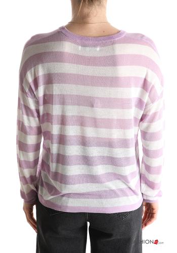 Striped crew neck Sweater - ph 2