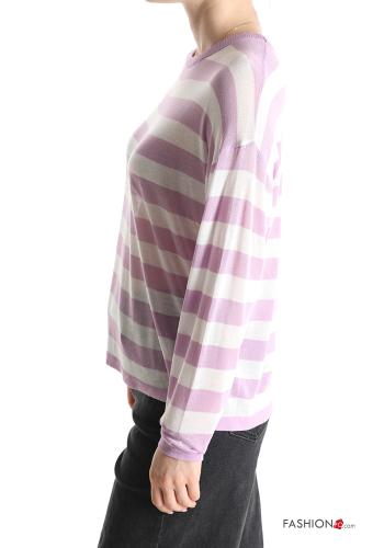Striped crew neck Sweater - ph 3