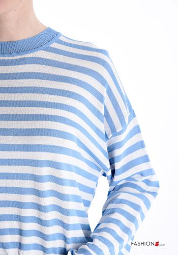 Maglietta a manica lunga girocollo Fantasia righe - ph 4