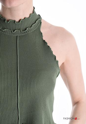 Top senza maniche costine corto - ph 4