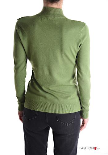 lange ärmel Strickpullover Rollkragen- - ph 2