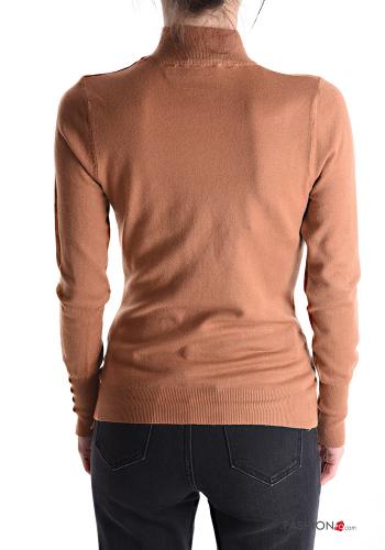 Rollkragenpullover mit Knöpfen - ph 2