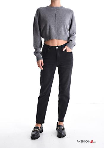 long sleeve crew neck mini Sweater - ph 5