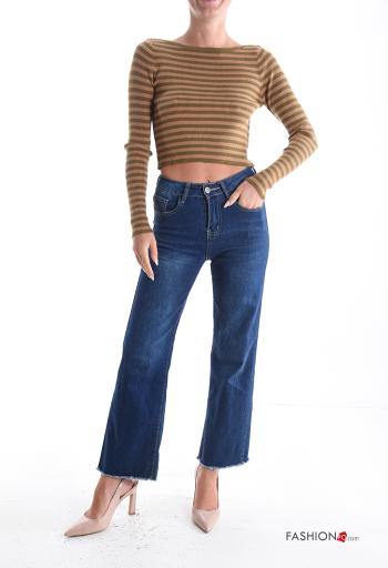 Maglione corto Fantasia righe - ph 5