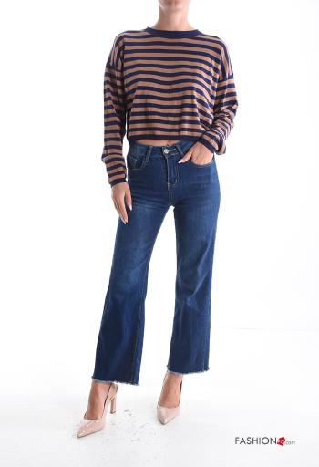 Maglione girocollo Fantasia righe - ph 5