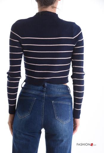 Maglione corto Fantasia righe - ph 2