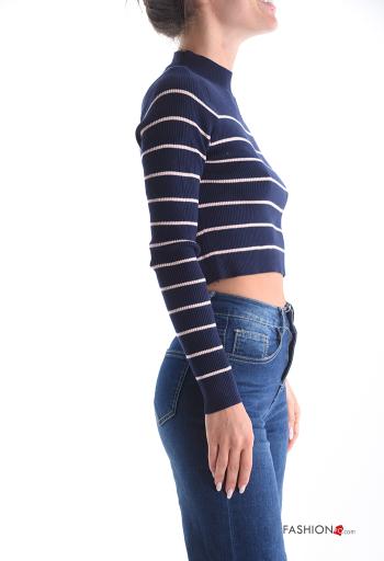 Maglione corto Fantasia righe - ph 3