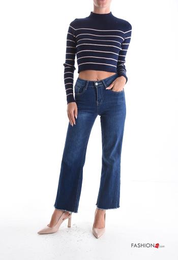 Maglione corto Fantasia righe - ph 5