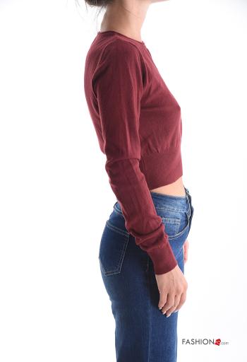 Maglione corto girocollo - ph 3