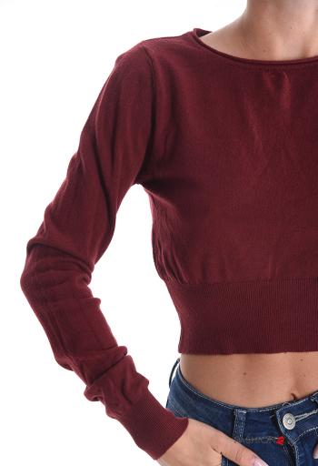 Maglione corto girocollo - ph 4