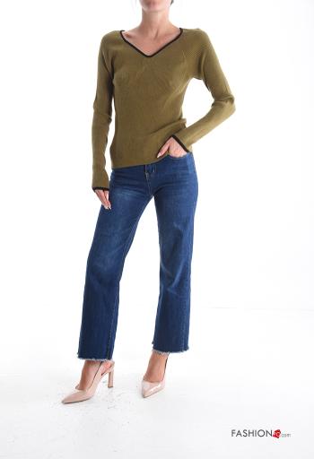 Strickpullover mit V-Ausschnitt - ph 5