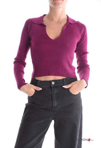 Maglione con colletto