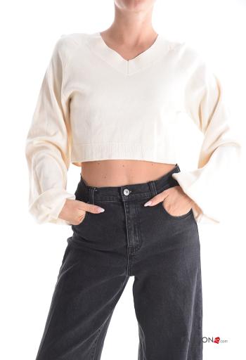 Maglione corto scollo a V - ph 1