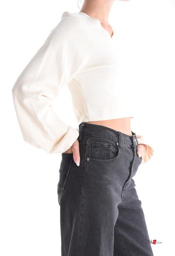 Maglione corto scollo a V - ph 3