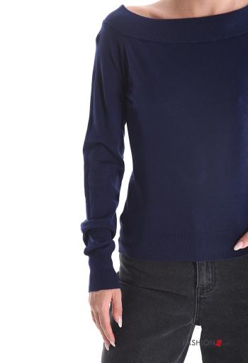Strickpullover schulterfrei - ph 4