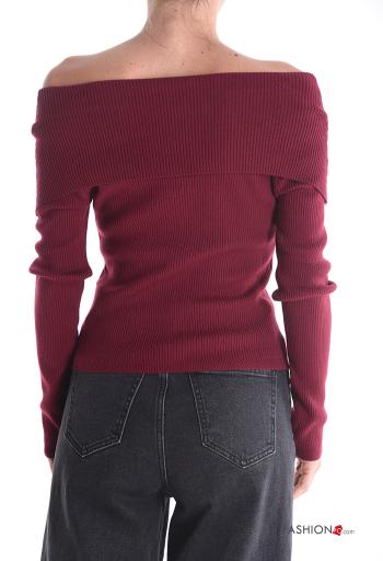 Strickpullover schulterfrei - ph 2