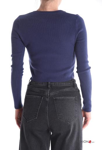 Maglione costine corto - ph 2