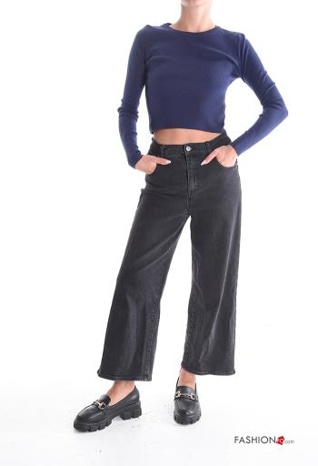 Maglione costine corto - ph 5