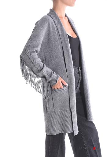 Gilet avec poches à franges - ph 3