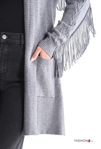 Gilet avec poches à franges - ph 4