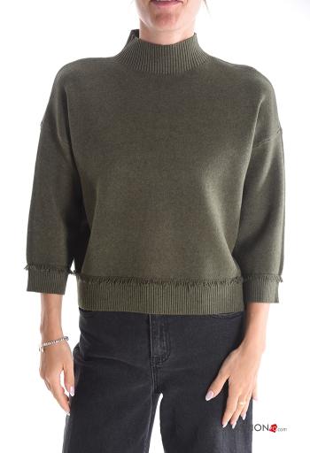 Jersey de cuello alto manga tres cuartos - ph 1