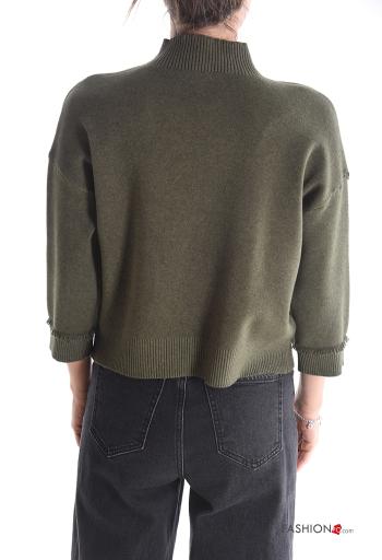 Jersey de cuello alto manga tres cuartos - ph 2