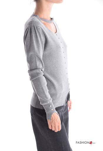 Maglione con borchie - ph 3