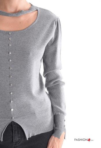 Maglione con borchie - ph 4