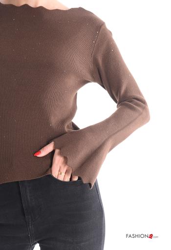 Maglione con paillettes - ph 4