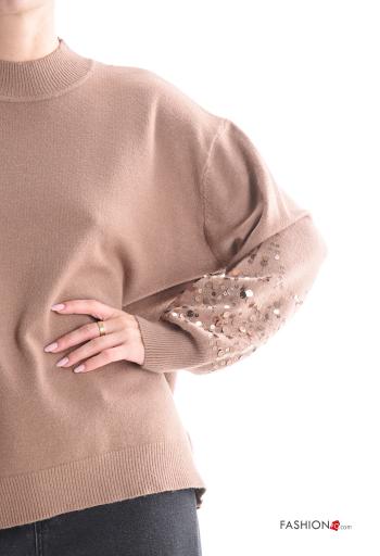 Maglione con paillettes - ph 4