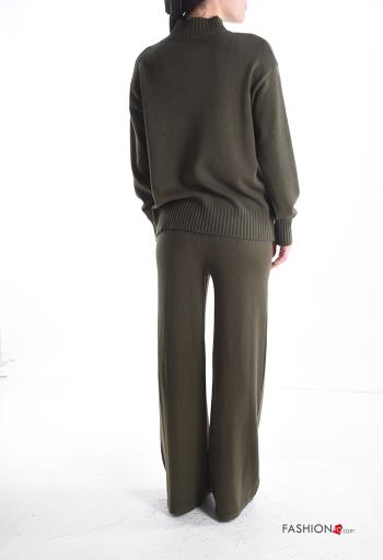 Coordinato maniche lunghe a collo alto con elastico - ph 2