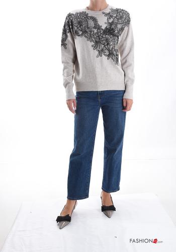 lace trim Cardigan - ph 5