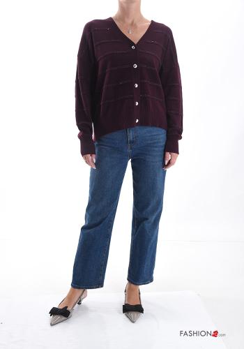 lurex Cardigan with buttons - ph 5