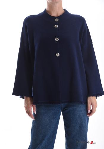 Cardigan con bottoni