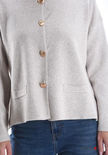 Cardigan con bottoni - ph 4
