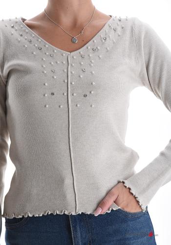 Jersey con perlas con brillantes - ph 4