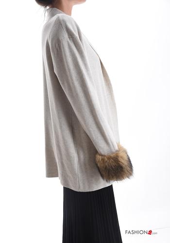 faux fur Cardigan - ph 3