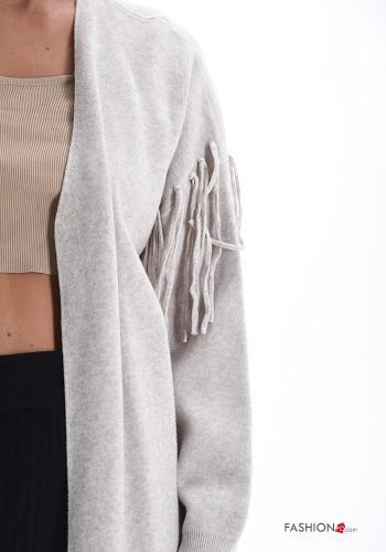 Cardigan con frange - ph 4