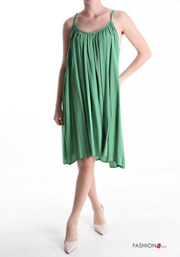 maxi backless sleeveless knee-length Dress