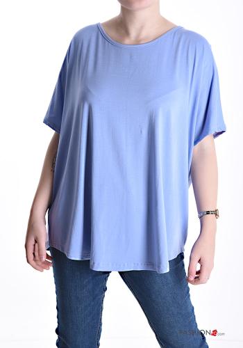 T-shirt girocollo oversize maniche corte - ph 1