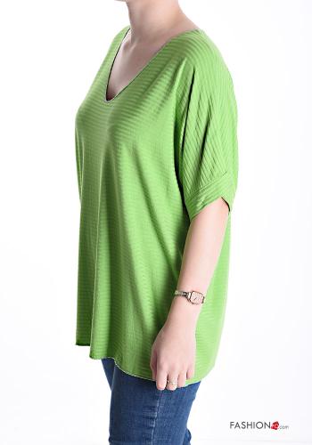 T-shirt maniche corte scollo a V - ph 3